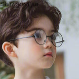 Round Children Glasses Frame Baby Boys Girls Eyeglasses Frame Vintage