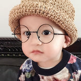Round Children Glasses Frame Baby Boys Girls Eyeglasses Frame Vintage