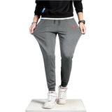Cotton Sweatpants Men's streetwear Pants Pencil linen