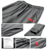 Cotton Sweatpants Men's streetwear Pants Pencil linen