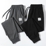 Cotton Sweatpants Men's streetwear Pants Pencil linen