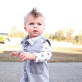 Denim Toddler Baby Infant Boys Girls Jumpsuit Clothes Outfits