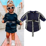 Baby Girl Clothes Long Sleeve Pullover Autumn Spring Cute Casual Dress