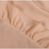 Women Ruffles Buttons OL Blouse O-Neck Long Sleeve Solid Tops