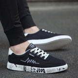 Men Casual Shoes Light Canvas Shoes Comfort Sneakers