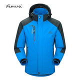 DIMUSI Casual Army Waterproof Windbreaker Jackets