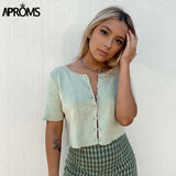 Aproms Candy Color Ribbed Knitted Cardigan Long Sleeve