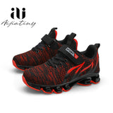 Boys Sports shoes brand fashion sneakers for big kids mesh shoes