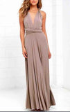 Sexy Long Bridesmaid Multi Way Wrap Convertible Infinity Maxi Dress Hollow Out Bandage Vestidos