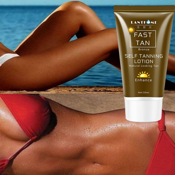 50ml Sunless Self Tanning Lotion Bronze Quickly Coloring Cream