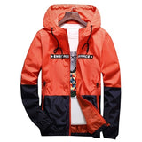 Men's Hip Hop Jacket Windbreaker Hooded Casual Retro Vintage Streetwear