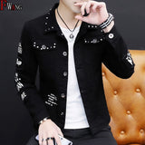 Men's Korean-style Fashion Handsome Versatile Jacket MEN'S Wear