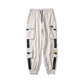 Mens Cargo Pants Multi Pocket Harem Pants Streetwear Trousers