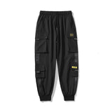 Mens Cargo Pants Multi Pocket Harem Pants Streetwear Trousers