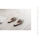 Summer Fashion Striped Slides Butterfly Indoor Flip Flops Plus Size Shoes