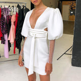 Ocstrade Runway New Fashion Embellished Women Sexy Bodycon Party Dress