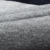 Men's Sweater O-Neck Striped Slim Fit Knittwear Sweater