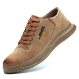 New Safety Shoes For Men Work Safety Boot Steel Toe Puncture-Proof Work Sneakers