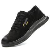 New Safety Shoes For Men Work Safety Boot Steel Toe Puncture-Proof Work Sneakers