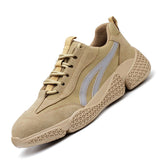 New Safety Shoes For Men Work Safety Boot Steel Toe Puncture-Proof Work Sneakers