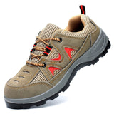 New Safety Shoes For Men Work Safety Boot Steel Toe Puncture-Proof Work Sneakers