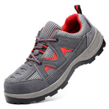 New Safety Shoes For Men Work Safety Boot Steel Toe Puncture-Proof Work Sneakers