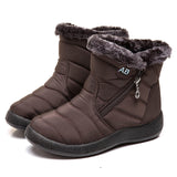 Women Waterproof Snow Boots For Winter  Lightweight