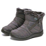 Women Waterproof Snow Boots For Winter  Lightweight