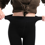 Women Plus Thick Velvet Warm Leggings Sexy Seamless