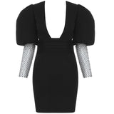 Ocstrade Runway New Fashion Embellished Women Sexy Bodycon Party Dress