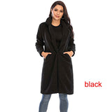 Winter Woman Faux Fur Coat Warm Teddy Jacket