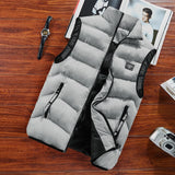 Mens Jacket Sleeveless Vest Spring Thermal Soft Vests Coats
