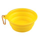 Travel Silicone Bowl Portable Foldable Collapsible Pet Bowl