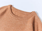 Toppies womens sweater knitted tops round neck