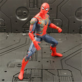 Marvel Avengers Black Panther Action Figures Toys Set Spiderman Iron Man
