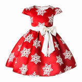 Princess Dress for Baby Girl Flower Elegant Winter Party Dress