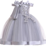Princess Dress for Baby Girl Flower Elegant Winter Party Dress