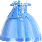 Princess Dress for Baby Girl Flower Elegant Winter Party Dress