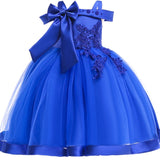 Princess Dress for Baby Girl Flower Elegant Winter Party Dress