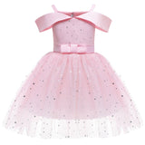 Princess Dress for Baby Girl Flower Elegant Winter Party Dress