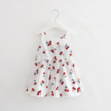 Winter Knitted Chiffon Girl Christmas Party Long Sleeve Kids Dress