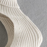 Women Turtleneck Sexy Short Sweater Chic Streetwear