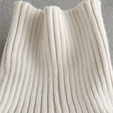 Women Turtleneck Sexy Short Sweater Chic Streetwear