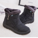 Women Waterproof Snow Boots For Winter  Lightweight
