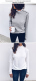 Ruffles Sexy Lace Patchwork Sweater O-Neck Long Sleeve