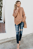 Women Turtleneck Sweaters Winter Pull Jumpers sweater