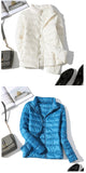 White Duck Down Warm Coat Ultralight Jacket Windproof