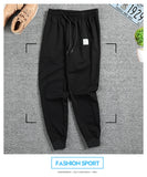Cotton Sweatpants Men's streetwear Pants Pencil linen