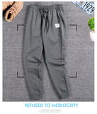 Cotton Sweatpants Men's streetwear Pants Pencil linen