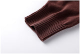 Men's Casual Striped Thick Fleece Cotton Sweater
